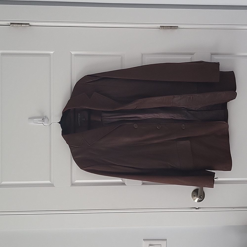 Kenneth Cole new york leather jacket